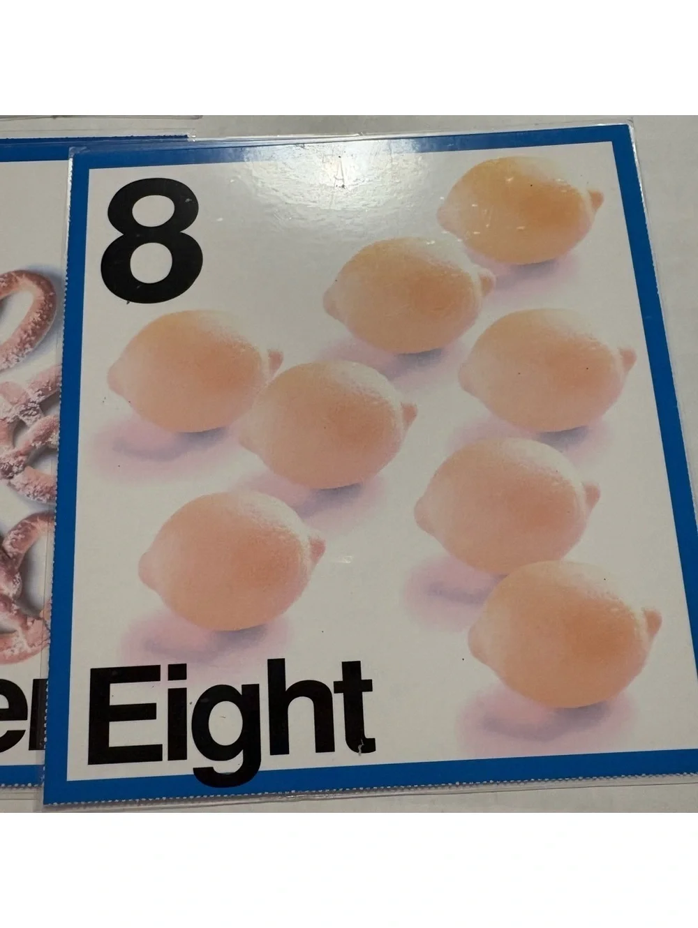 Educational Number Sign set 1-10